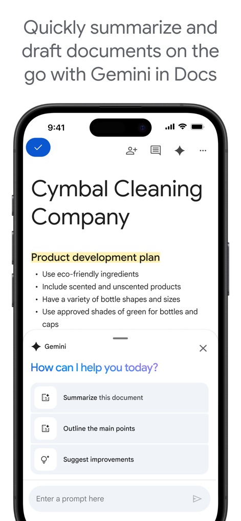 Google Docs - Smart AI Assistance