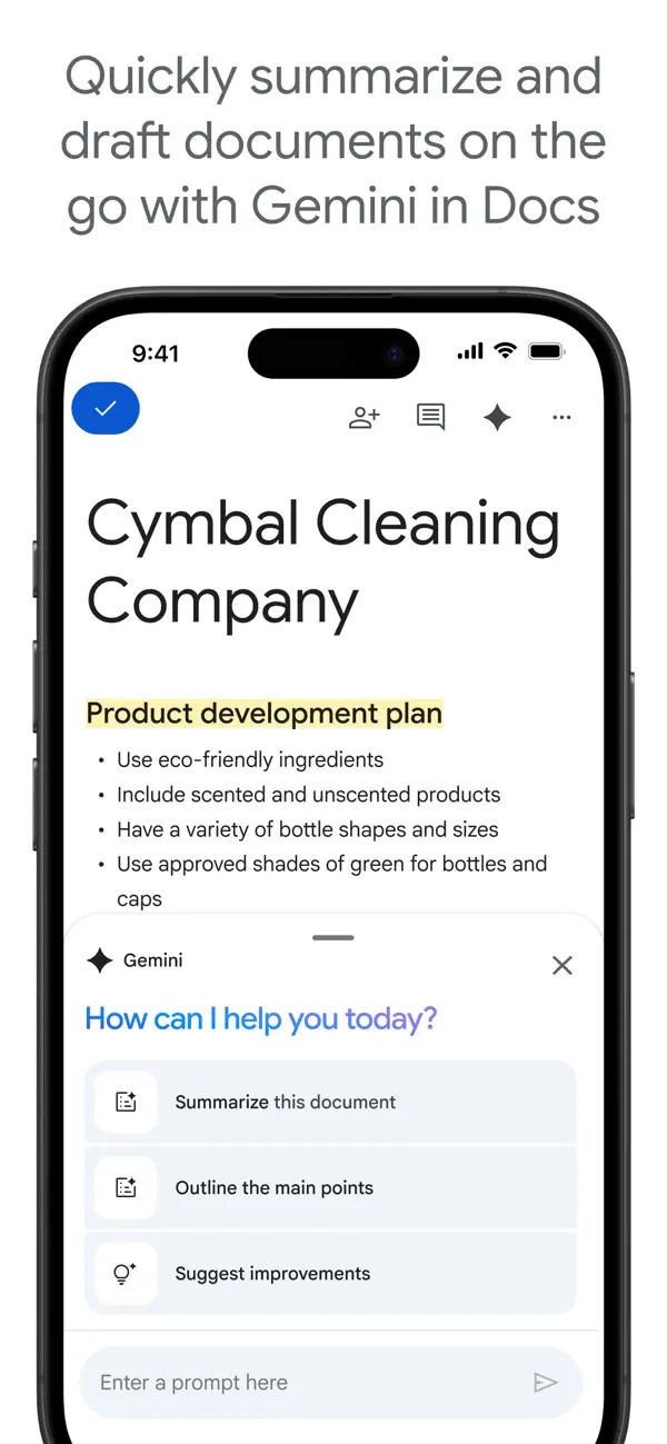 #4. Google Docs (iOS) Με: Google