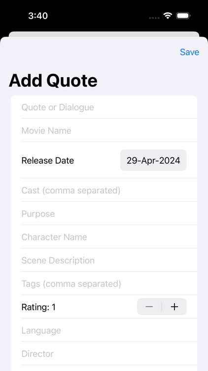 Movies Qoutes Dialogues List screenshot-3