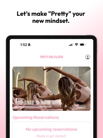 Pretty Girl Pilates iPad screenshot