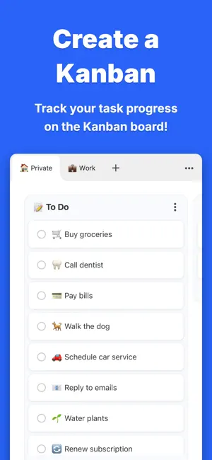 KanbanBoard - Organize tasks screenshot 1