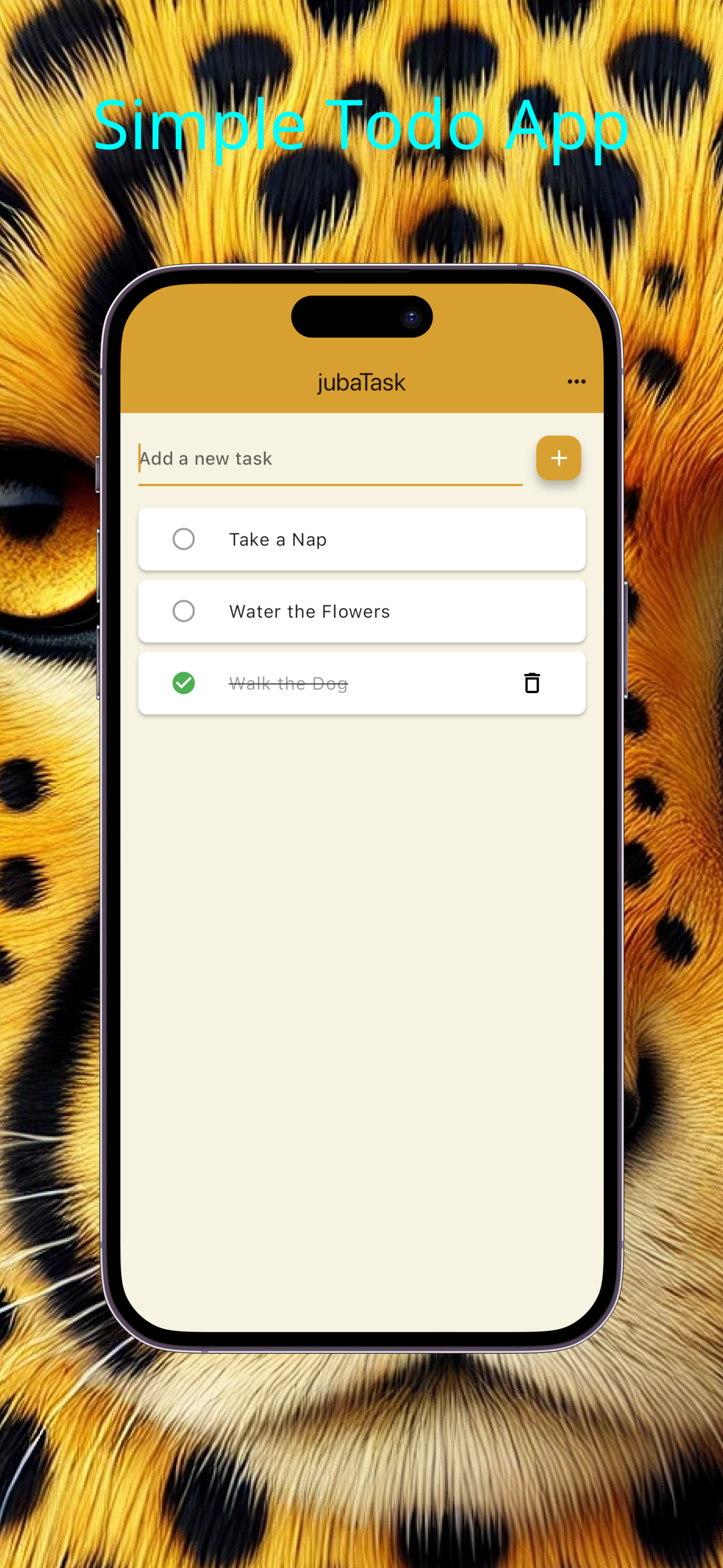 jubaTask - The Simplest Todo..