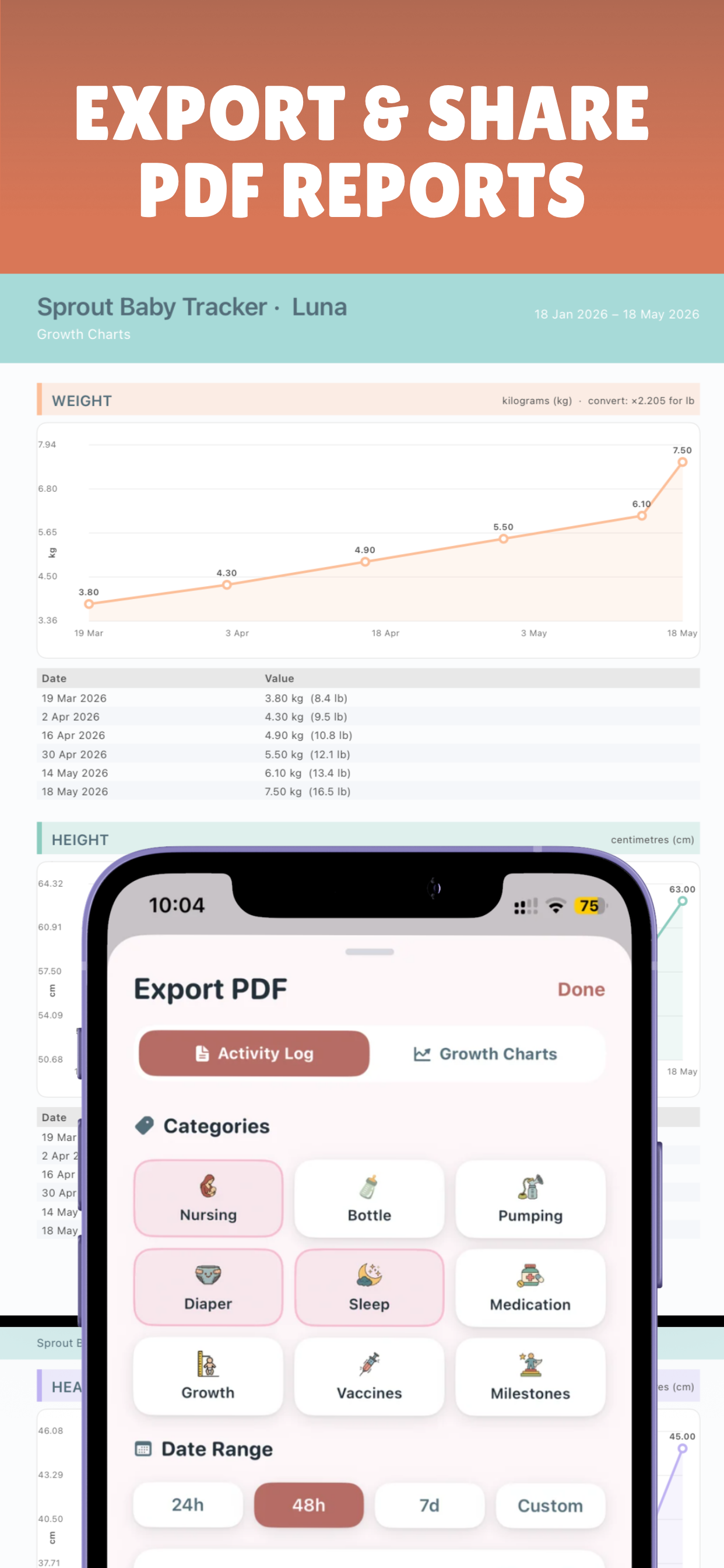 Baby Tracker - Sprout screenshot 8