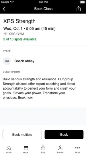 XRS GYM screenshot 3