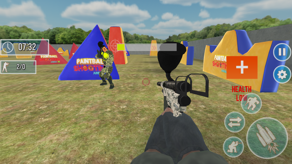#9. Paintball Shooting Arena 3D (iOS) 由: Atif Mumtaz