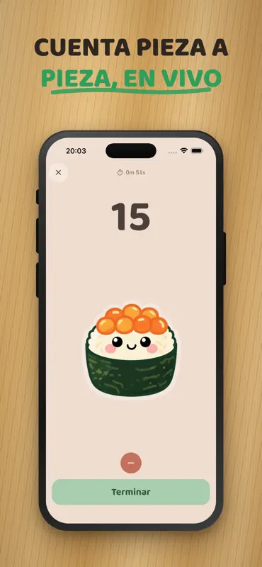 Contador Sushi Kawaii: Kawashi screenshot 7 of 9