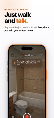 Estimate Maker: BidWalk Screenshot 2 of 6