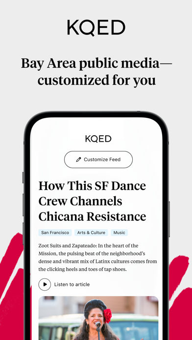 Screenshot #1 pour KQED: Bay Area News