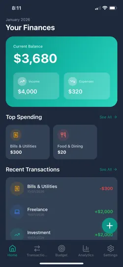 Lumen Budget Money Manager iPhone Ekran Görüntüsü 1