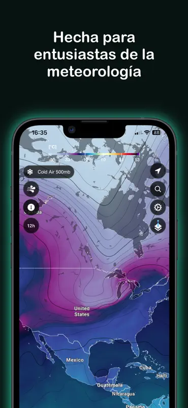 ClimaRadar – Mapas del Tiempo screenshot 4 of 8