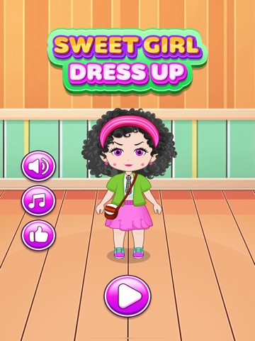 Sweet Girl: Dress Up Game iPad screenshot