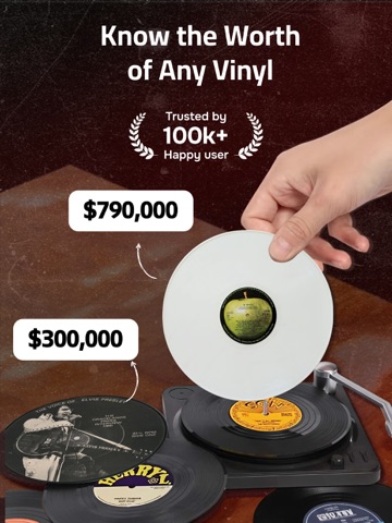 VinylScan: Snap & Value Record iPad screenshot