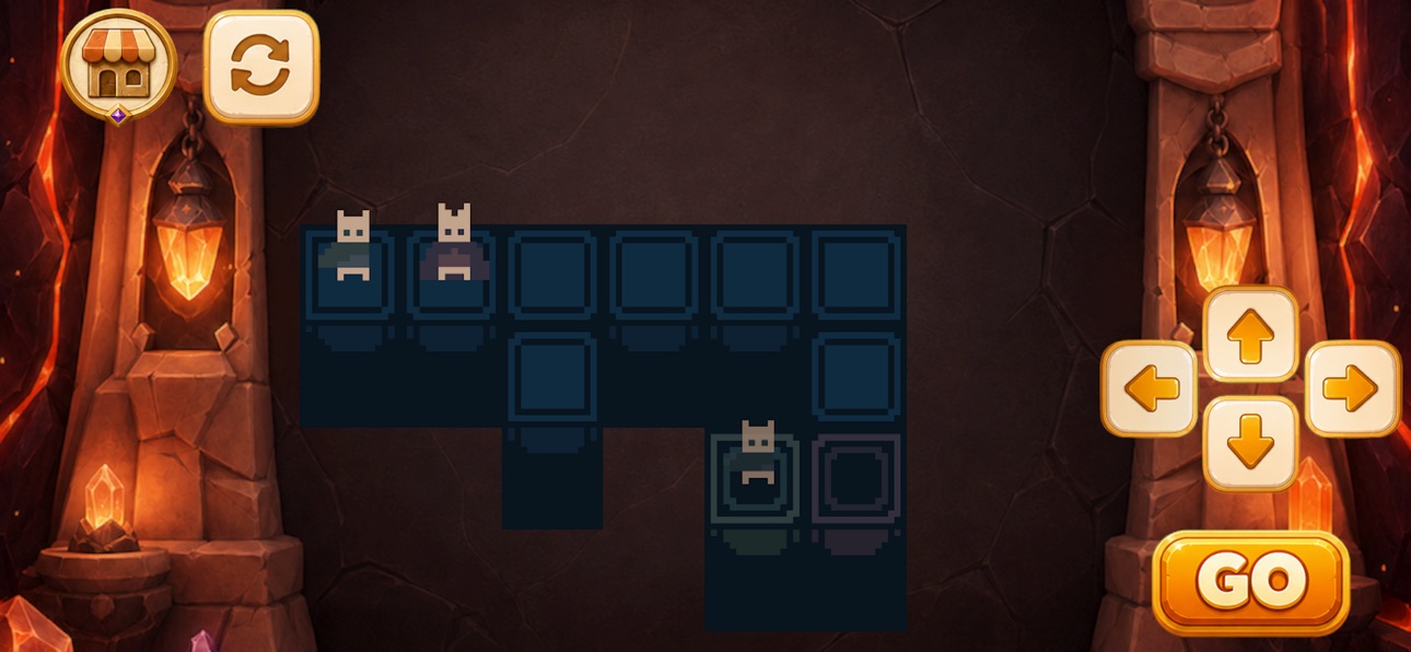 Screenshot 4 of Bunny Paths: Twin Escape