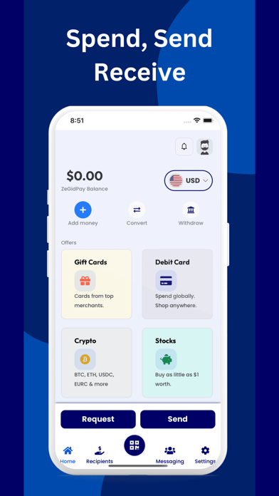 ZeGidPay - Borderless Payments Screenshot