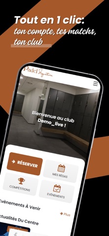 Padel Signature iPhone screenshot