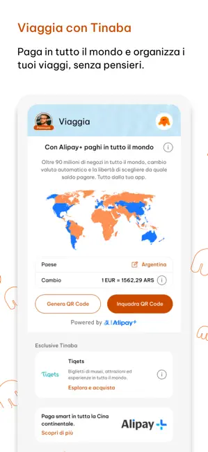 Tinaba iPhone screenshot 3