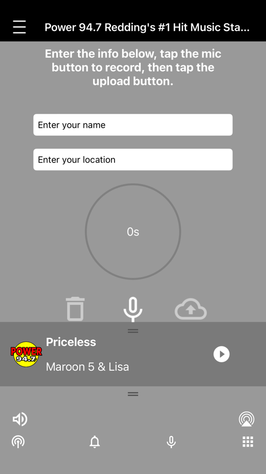 #4. Power 94.7 Redding (iOS) By: Results Radio, LLC