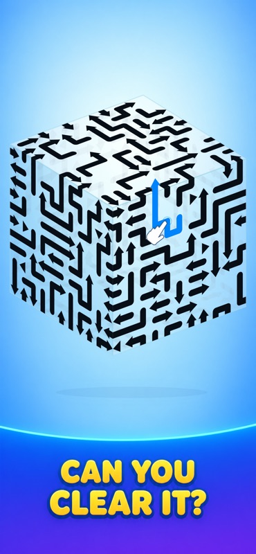 Arrow Cube: 3D Escape Puzzle screenshot 1