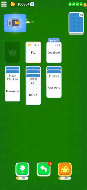 King of Solitaire: Word Puzzle screenshot 2