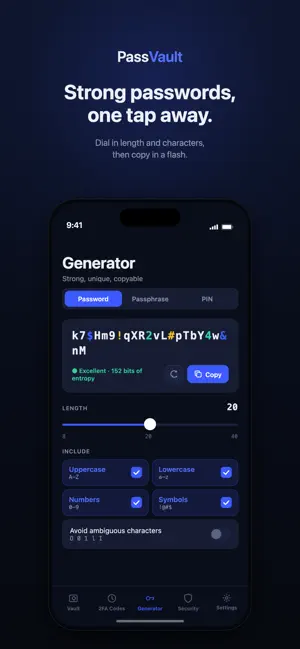 PassVault - Password Safe screenshot 4