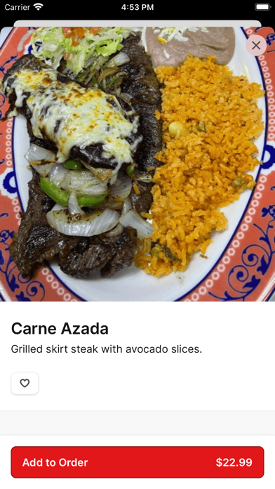 App screenshot