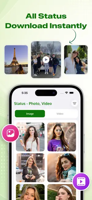WA Status Saver & Downloader iPhone screenshot 3