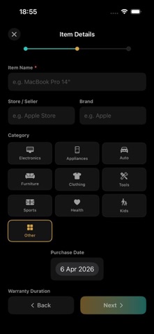 App screenshot