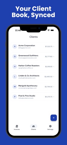 Invoice Maker & Receipt: PDF iPhone screenshot