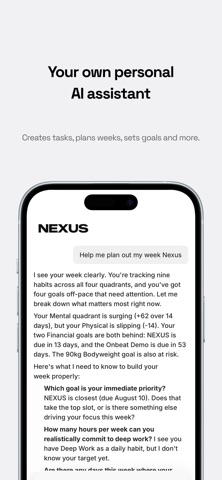 NEXUS: Personal Growth OS screenshot
