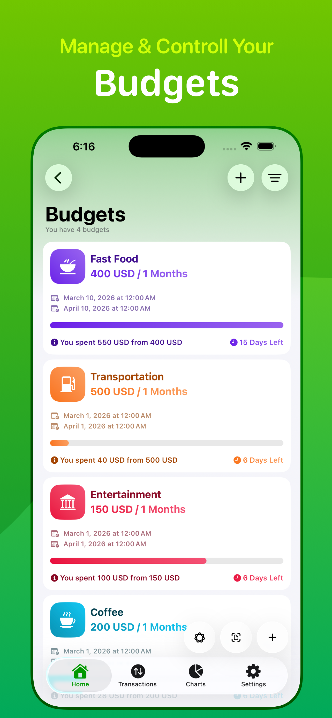 Walletry: Expense Tracker