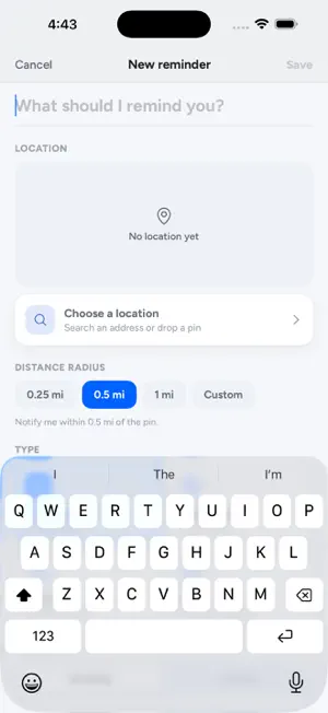 Arrivio: Location Reminders screenshot 4