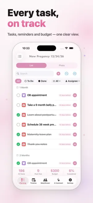 Pregnancy Organizer & Tracker screenshot 4
