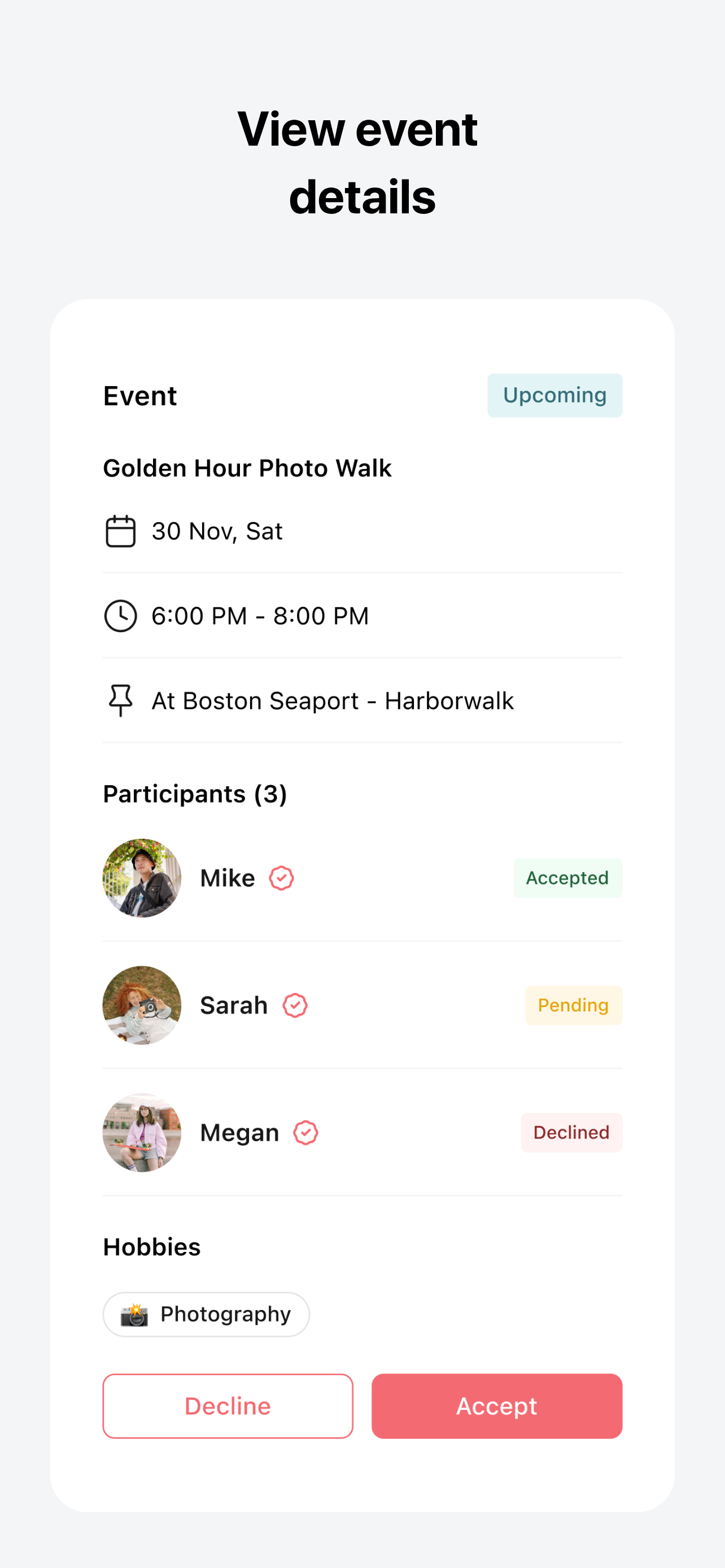 Hobee Match: Hobbies & Social screenshot 8