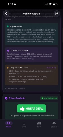 CarIntel screenshot