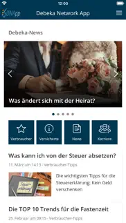 debeka dnapp iphone bildschirmfoto 1