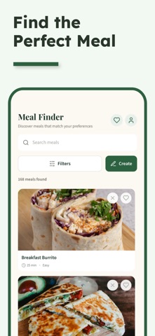 Cooked - Meal Planner screenshot