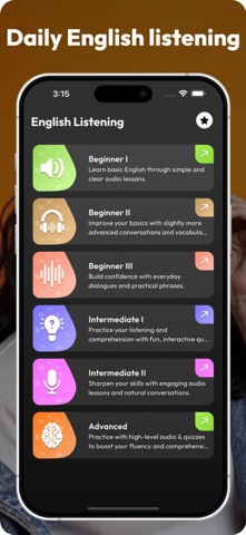 English Listening 2025 iPhone screenshot