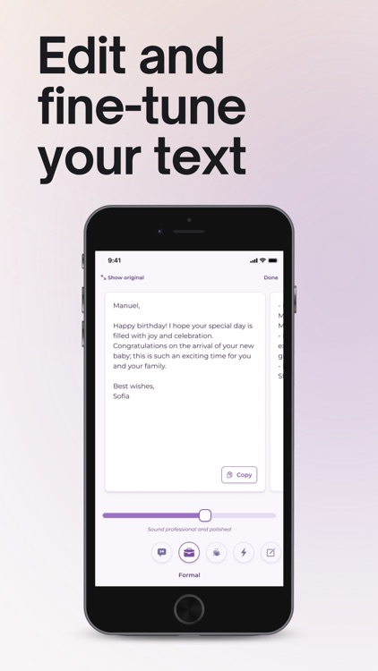 ParagraphAI: Writer & Keyboard screenshot-4
