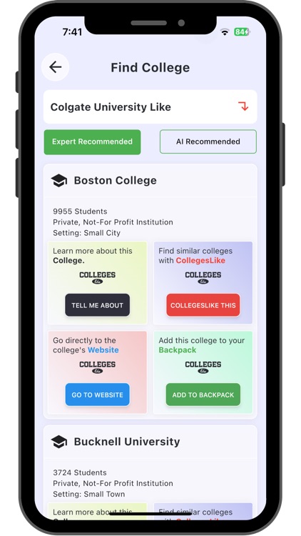 CollegesLike