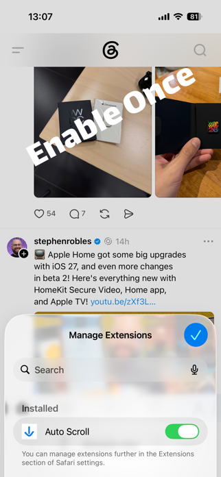 Auto Scroll | Web Screenshot 2 of 5