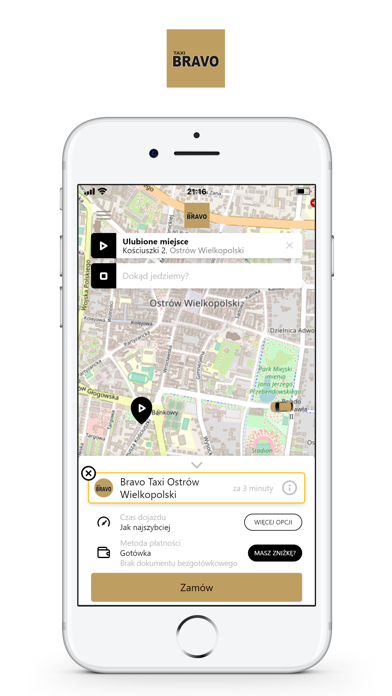 Bravo Taxi Ostrów Wielkopolski Screenshot