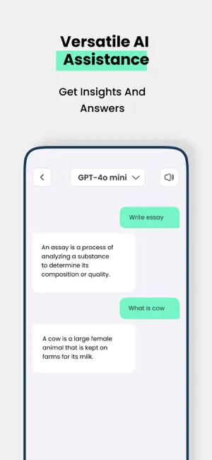 ChattAI - AI Text Essay Writer screenshot 3