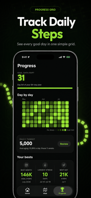 WalkHero: Pedometer & Steps Screenshot 6 of 8