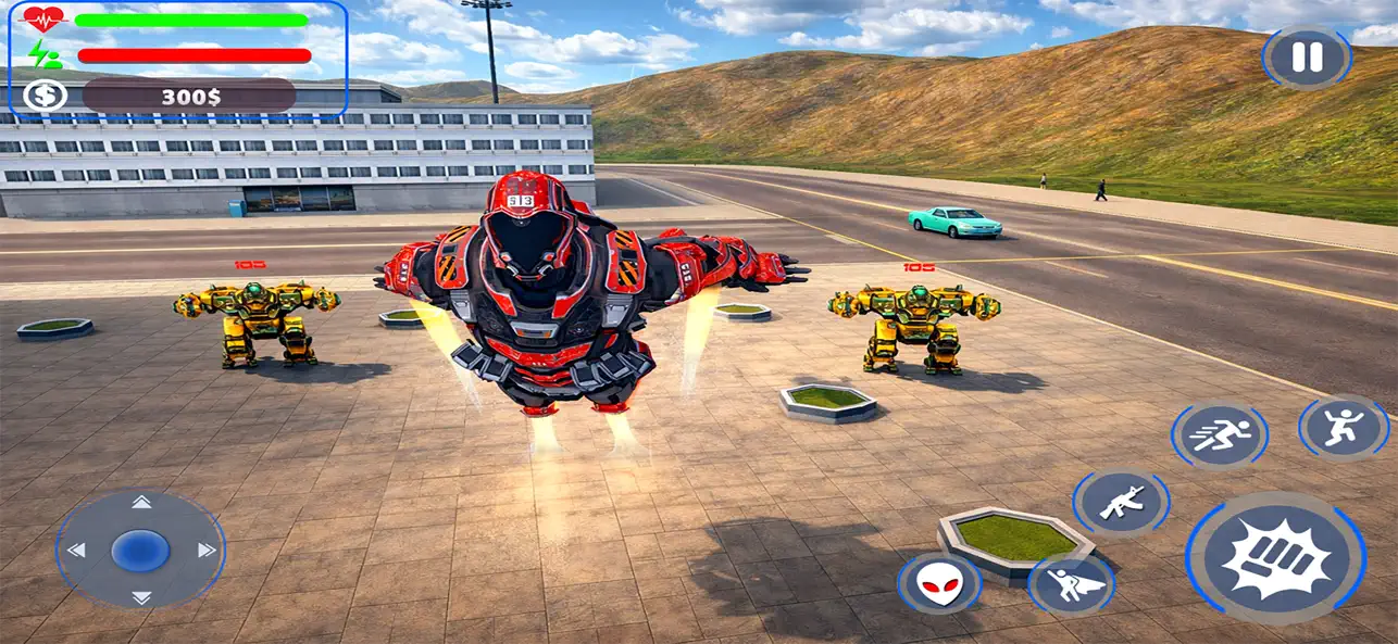 Super Flash Robot Hero Game Screenshot 3