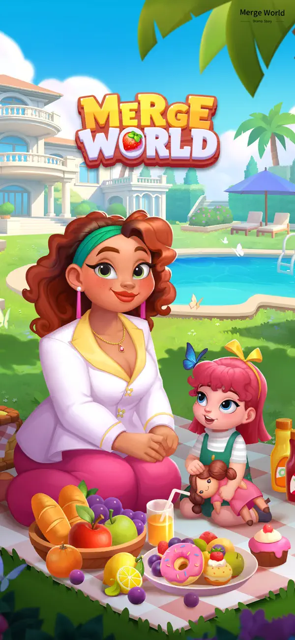 #6. Merge World: Drama & Story (iOS) De: B25