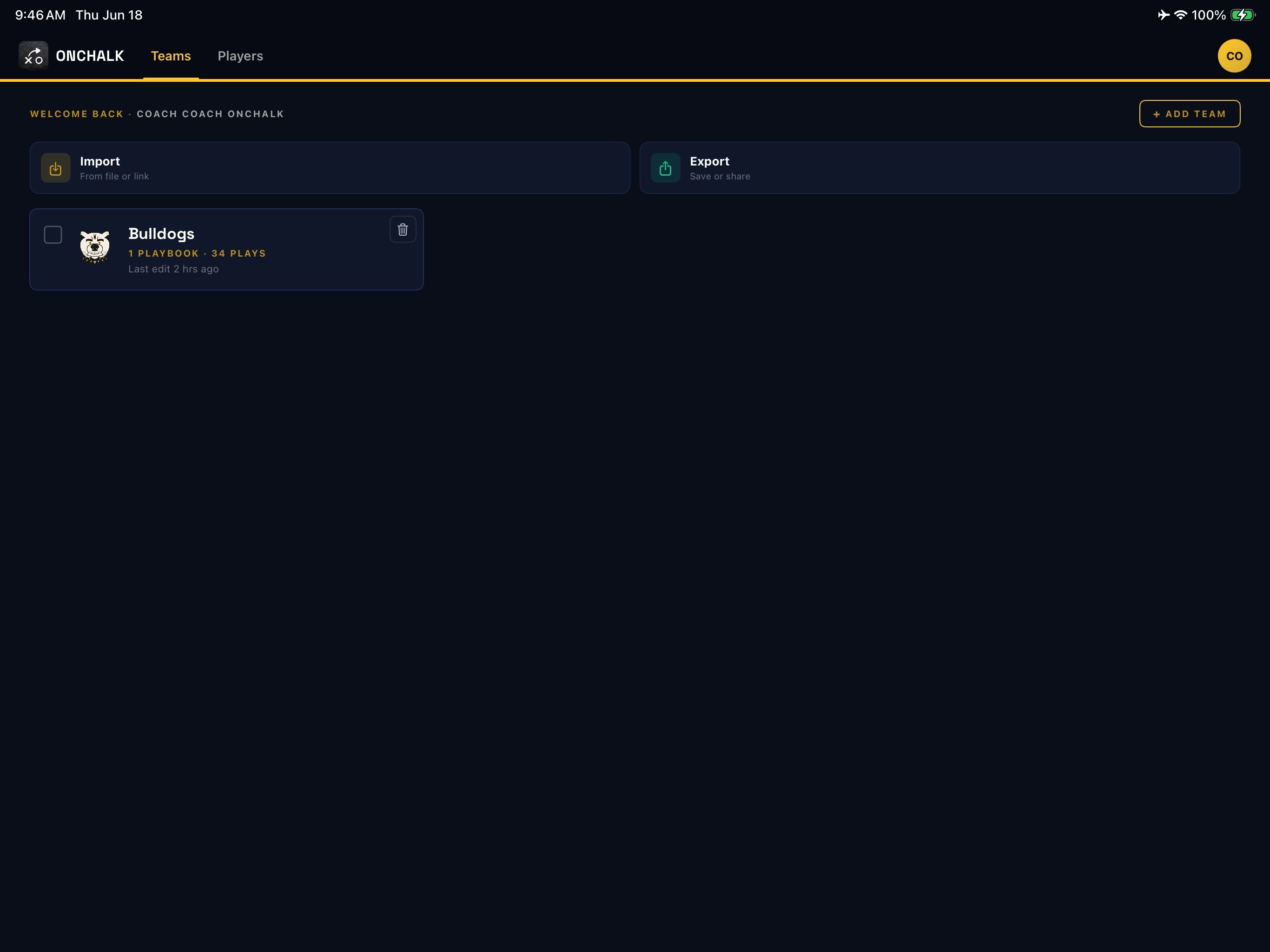 OnChalk Playbooks screenshot 16