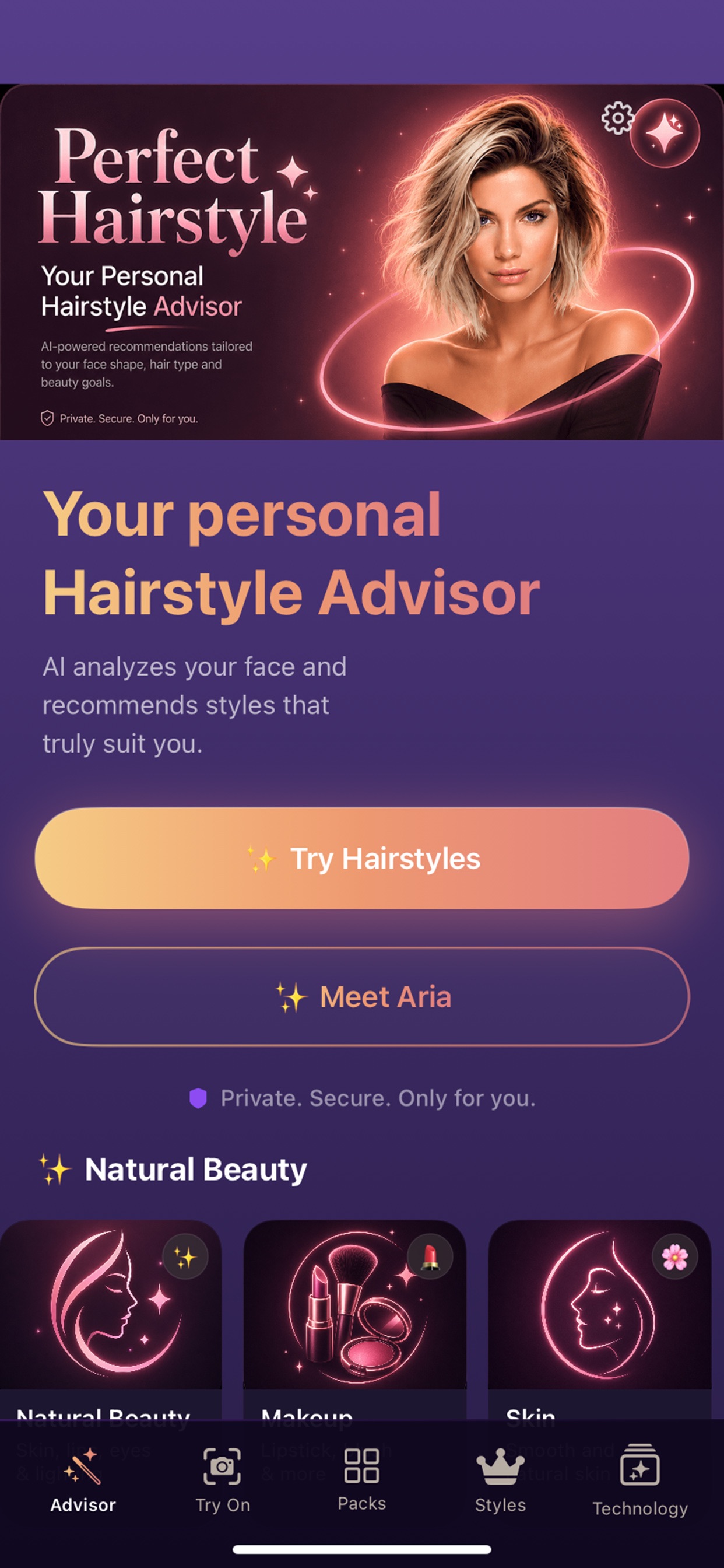 Perfect Hairstyle and Hair Cut screenshot 1