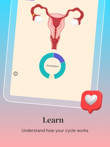 Luna Period Tracker For Teens iPad screenshot