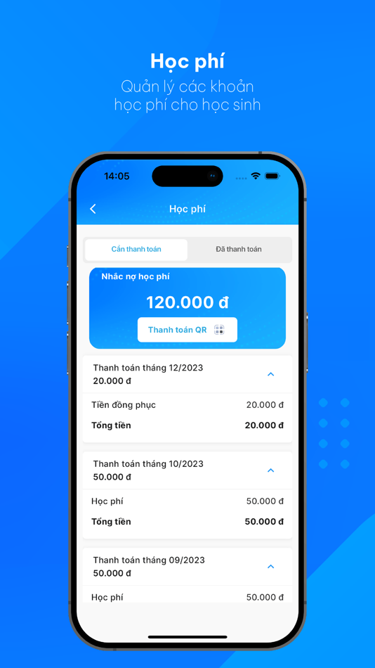 #3. Học phí DTSoft (iOS) By: DTSOFT COMPANY LIMITED