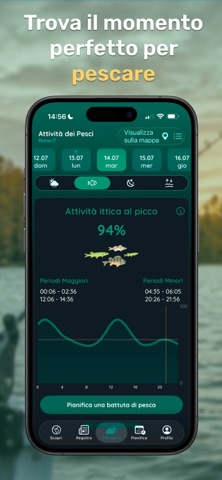 Fishix: Fishing App & Forecast iPhone screenshot 1